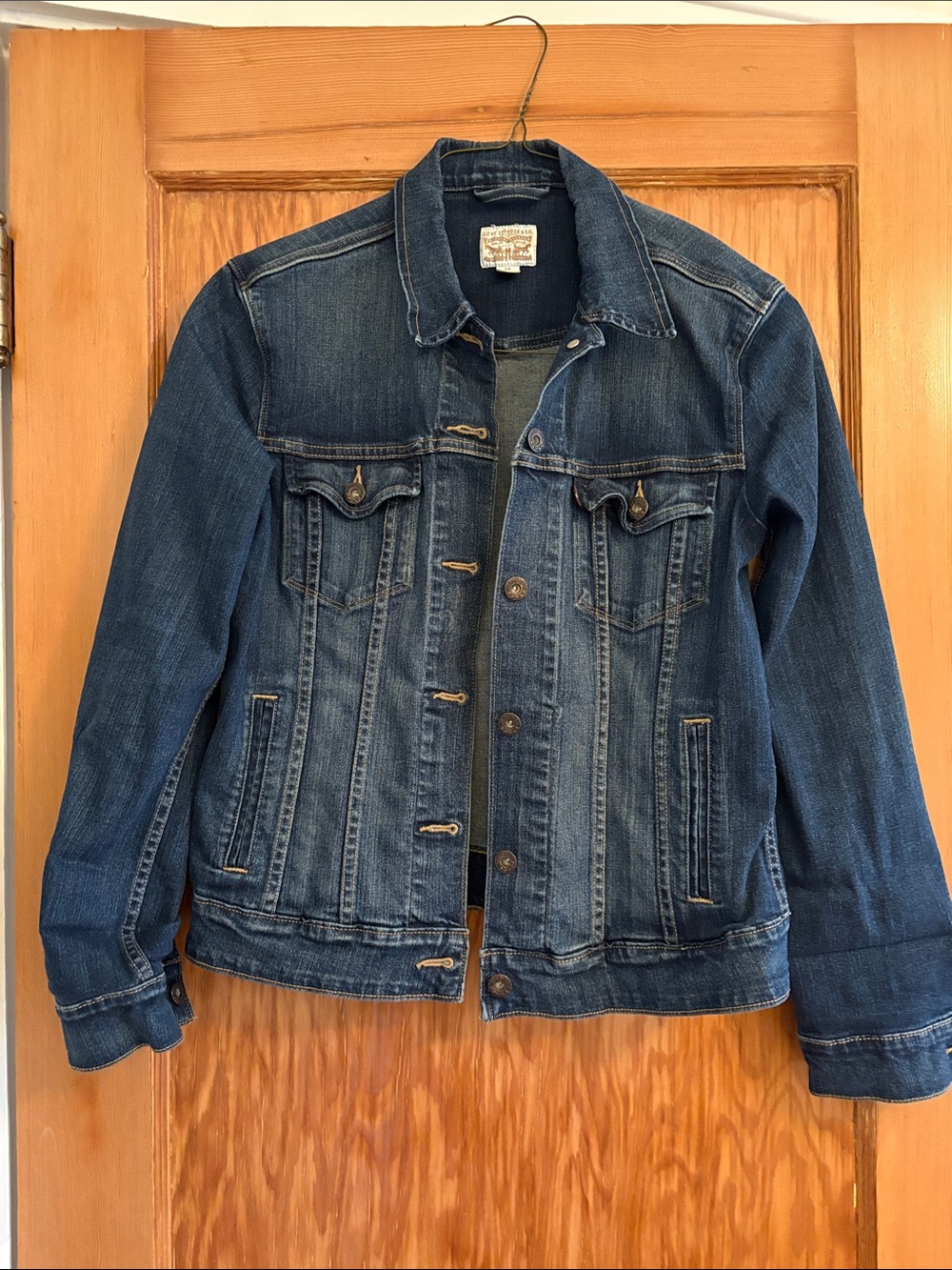 Levi's Dark Blue Denim Trucker Jacket